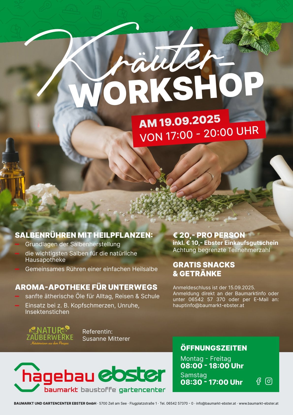 Kräuterworkshop 2025