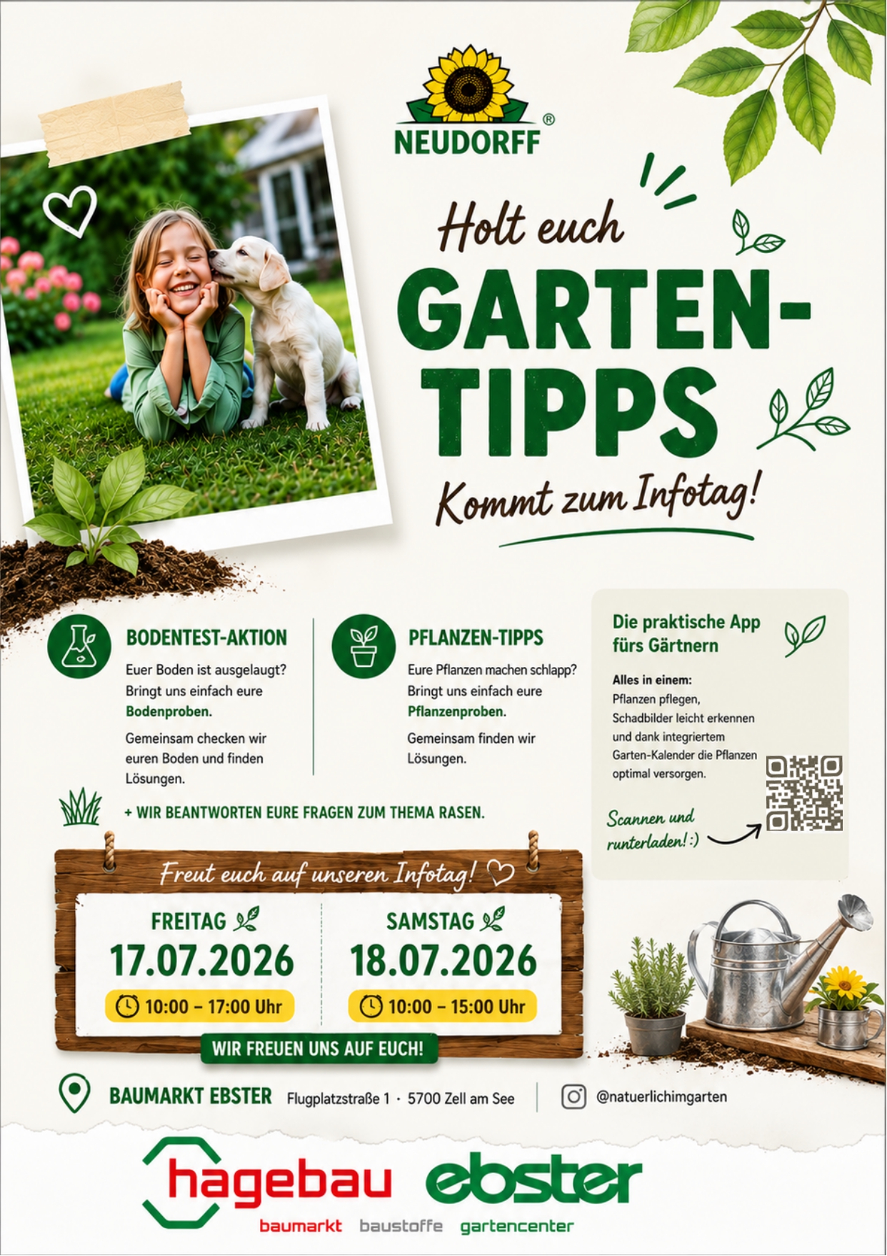 Holt euch Garten-Tipps!