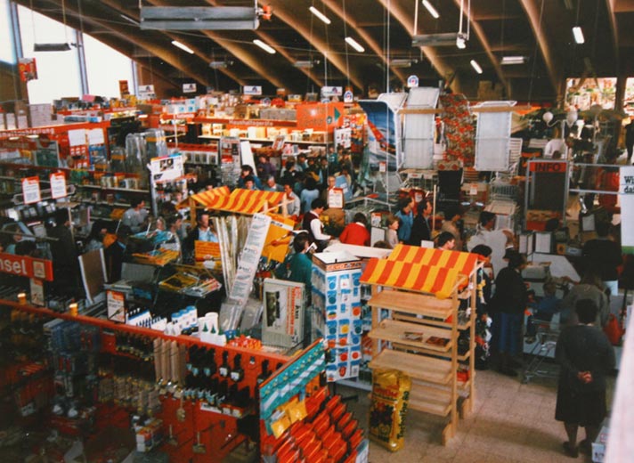 Erweiterung Gartencenter und Neubau 1988