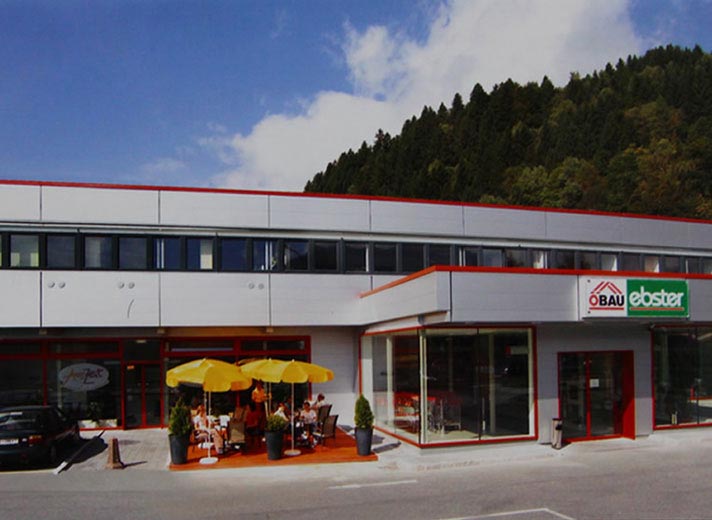 Neubau Cafe und Eingang 2005