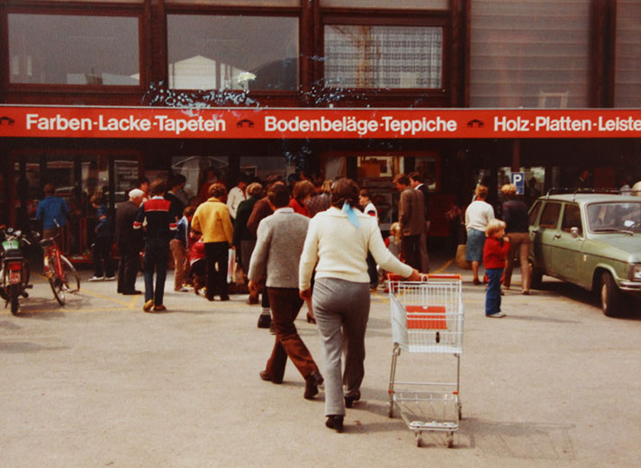 Gartencentereröffnung 1981