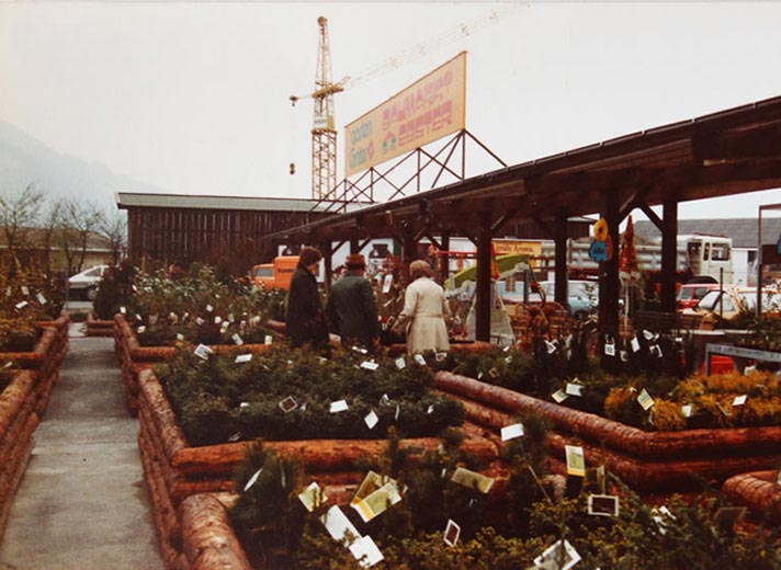 Gartencentereröffnung 1981
