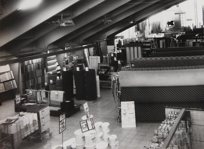 Erweiterung Baumarkt 1984